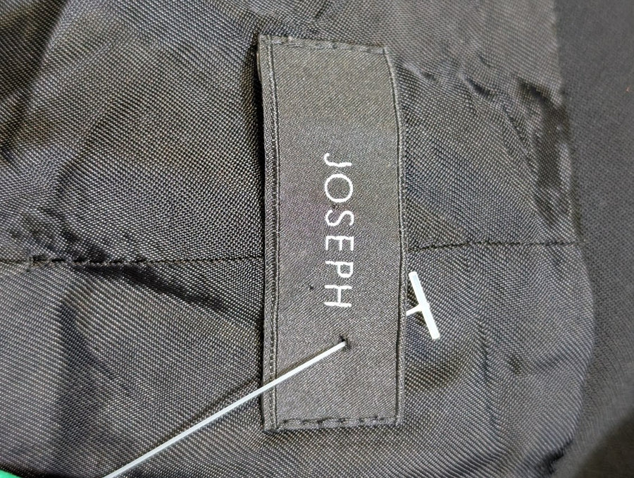 Joseph Open Front Cropped Blazer Jacket Black EU 40 - Image 5