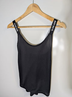 Nike Women's Just Do It Logo Strap Tank Top - Black Size M - Image 5
