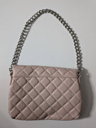 Alannah Hill Quilted Crossbody Bag - Blush Pink with Chain Strap - Image 5