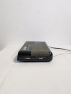 Vintage 2-Band AM/FM Electronic Clock Radio Black - Image 5