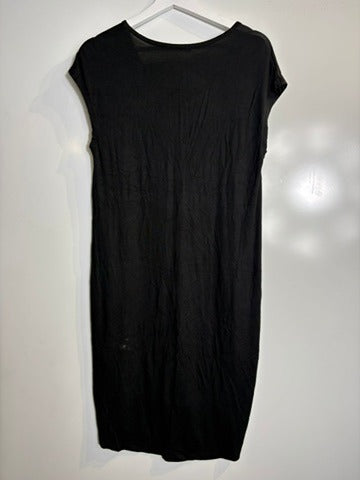 Metalicus Australia V-Neck T-Shirt Dress Black XS/S - Image 5