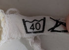 Jacques Fath Paris Vintage Embroidered Peter Pan Collar Blouse - Image 5