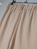 Atmos&Here High-Waisted Pleated Wide-Leg Trousers Beige Size 12 - Image 5