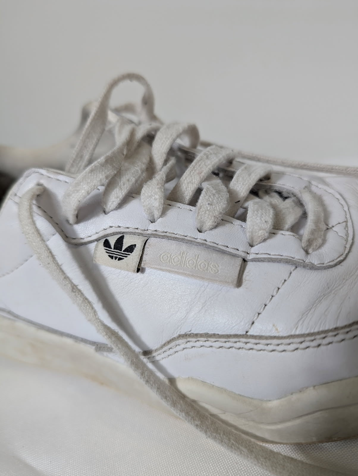 Adidas Continental 80 Sneakers - White - US 6 / UK 4.5 - Image 5
