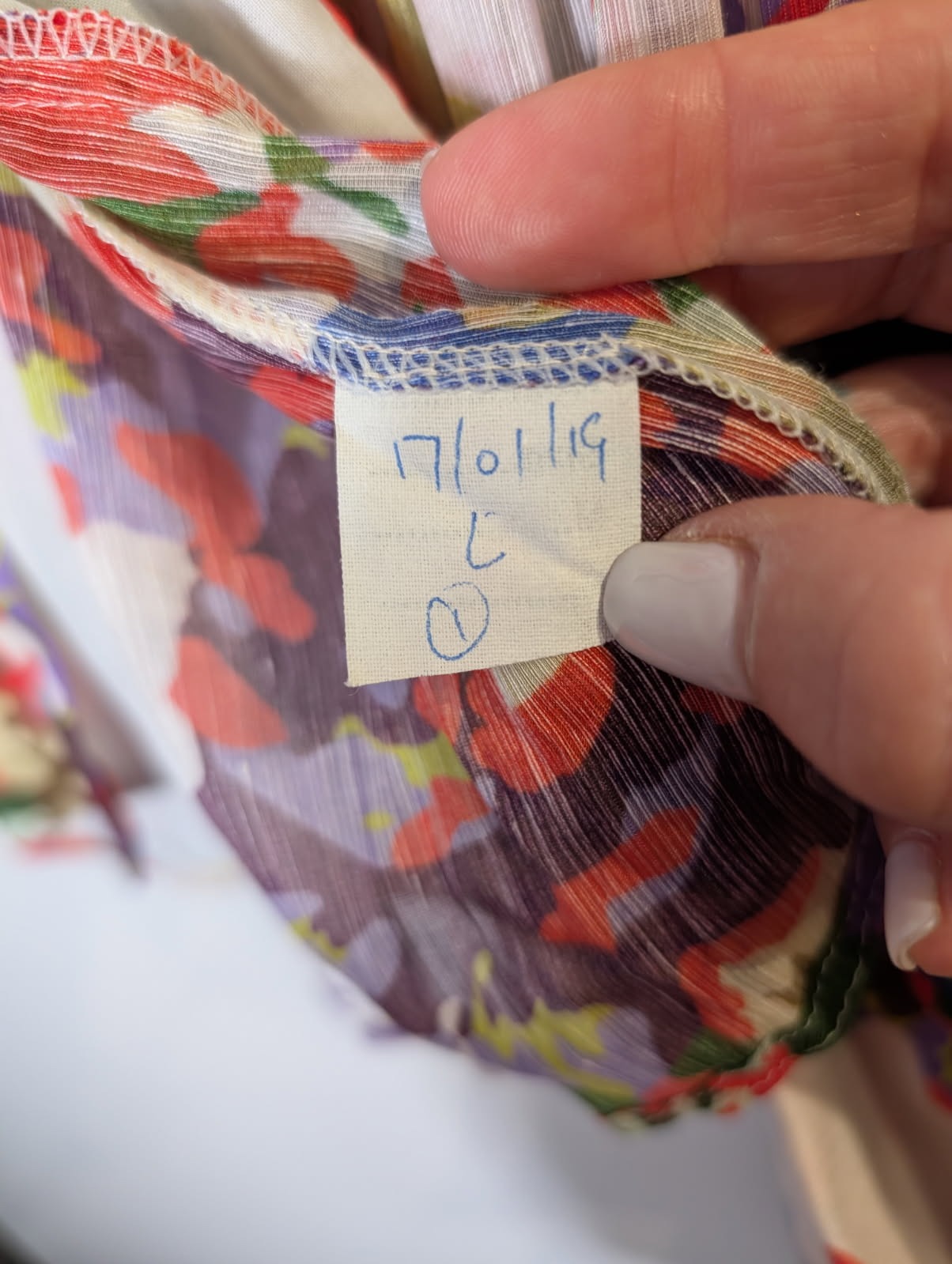 Ginger & Smart Floral Silk Ruffle Blouse - Size L - Image 6