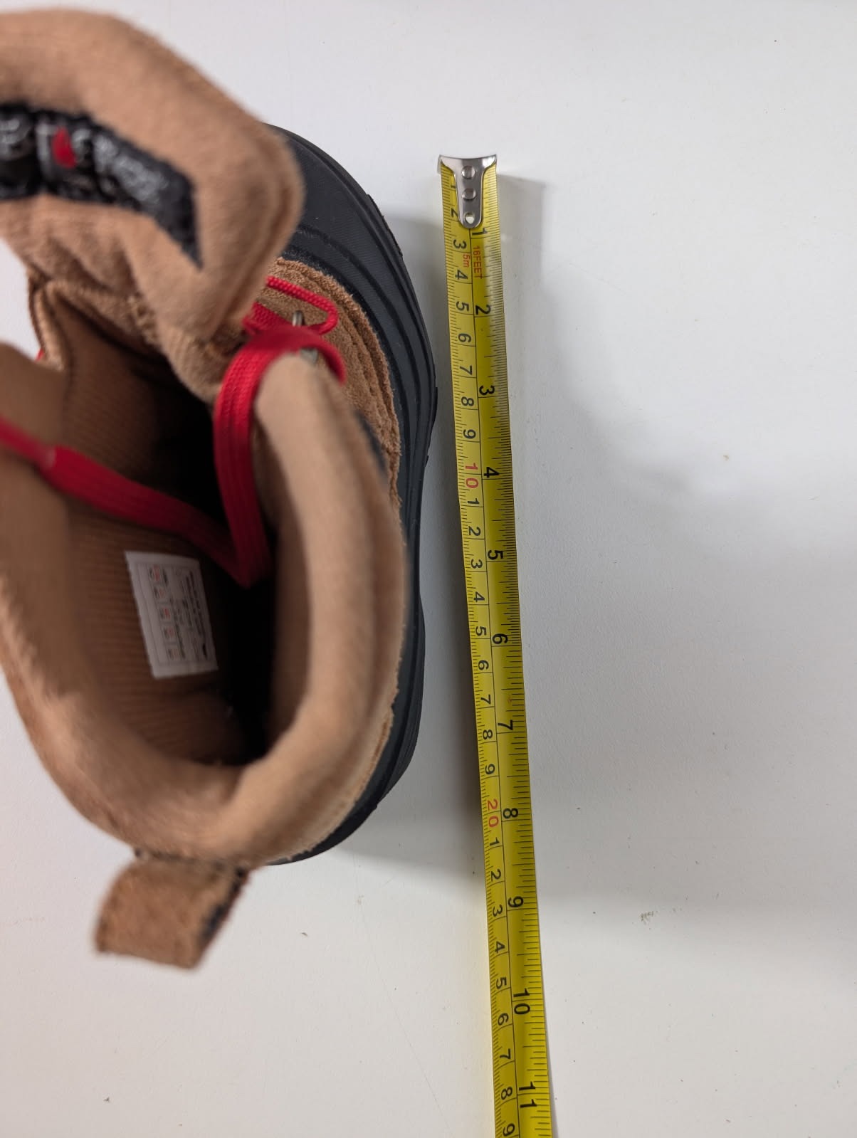 The North Face Peak Seeker Hiking Boots - Waterproof Insulated Tan US 11 - Image 5