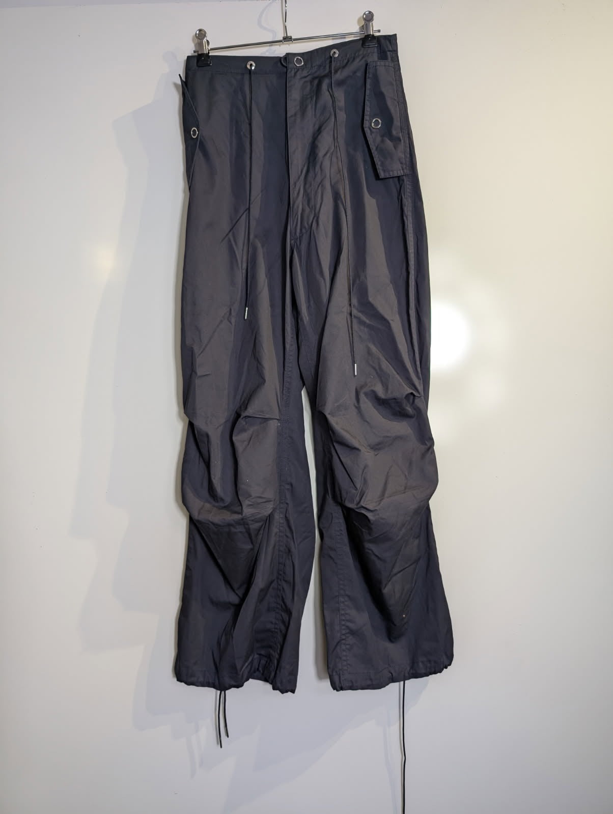 Dion Lee Utility Trousers Navy Cotton XXS - Image 1