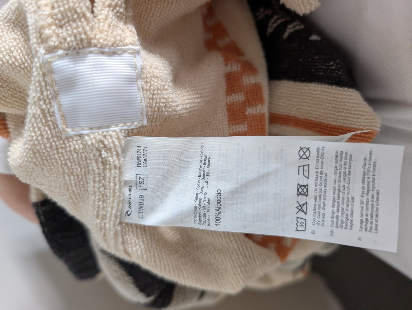 Rip Curl Surf Poncho - Hooded Towel Change Robe - Image 5