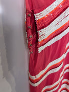 Collette Dinnigan Pink Chiffon Sequin Embellished Dress - Size XS - Image 6