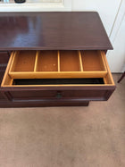 Vintage Walnut Buffet Sideboard 1972 Mid Century Restored By Parker  - Image 5