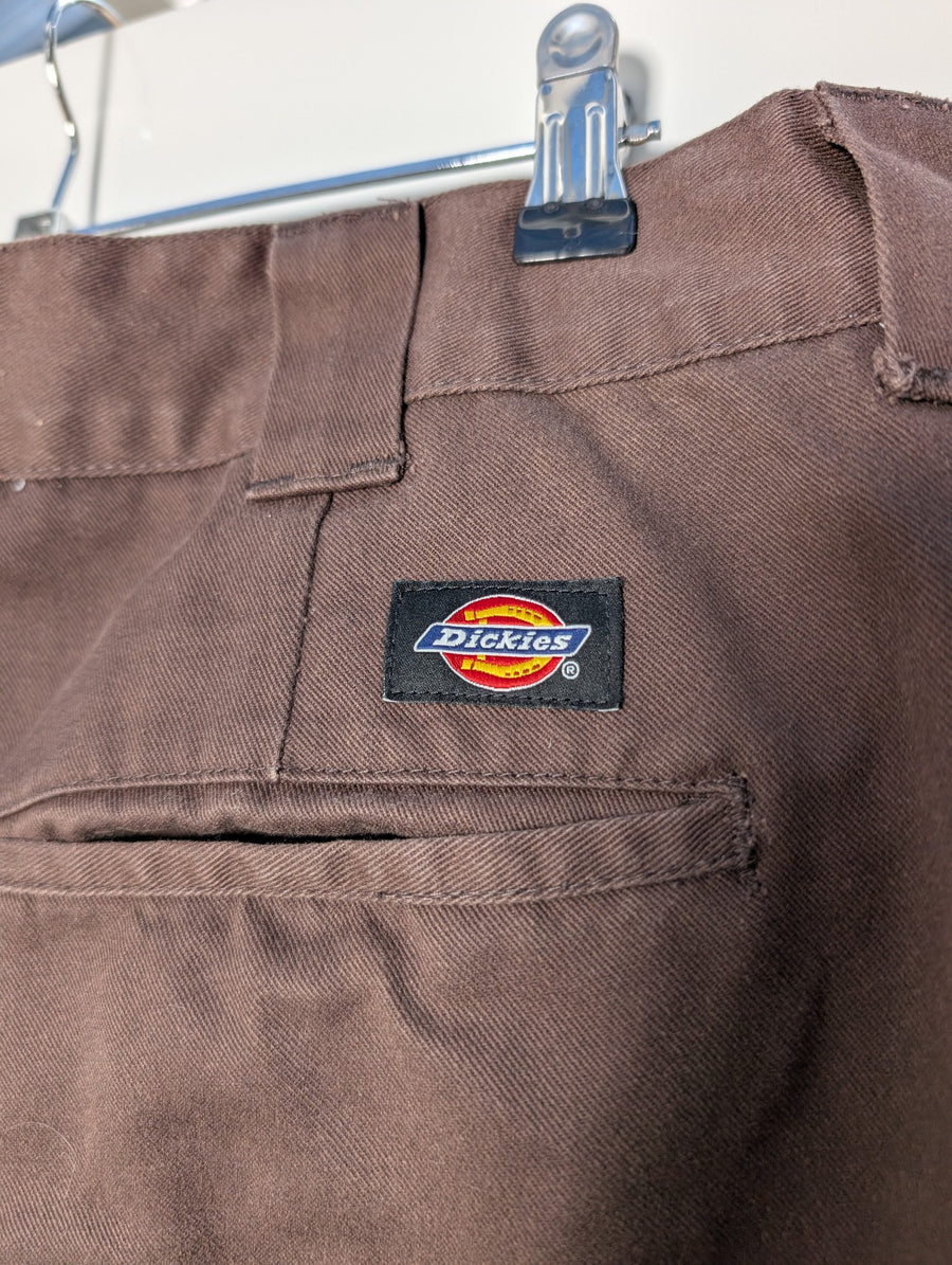 Dickies Slim Fit Work Pants Brown Men's 32x32 - Image 5