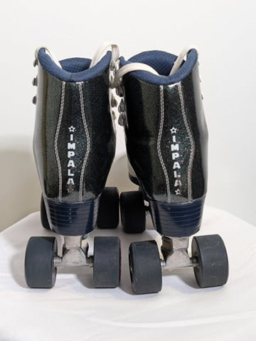 Impala Sidewalk Roller Skates Holographic Black Women's US 7 - Image 5