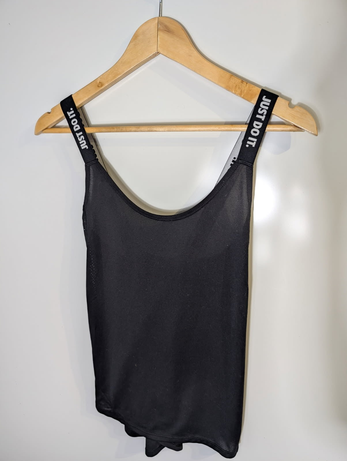 Nike Women's Just Do It Logo Strap Tank Top - Black Size M - Image 5