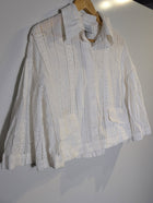 Joslin Studio Broderie Anglaise Button-Down Shirt White Women's AU 6 - Image 5