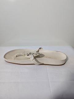 Tory Burch Miller Cloud Sandals Cream Women's US 10 - Image 5