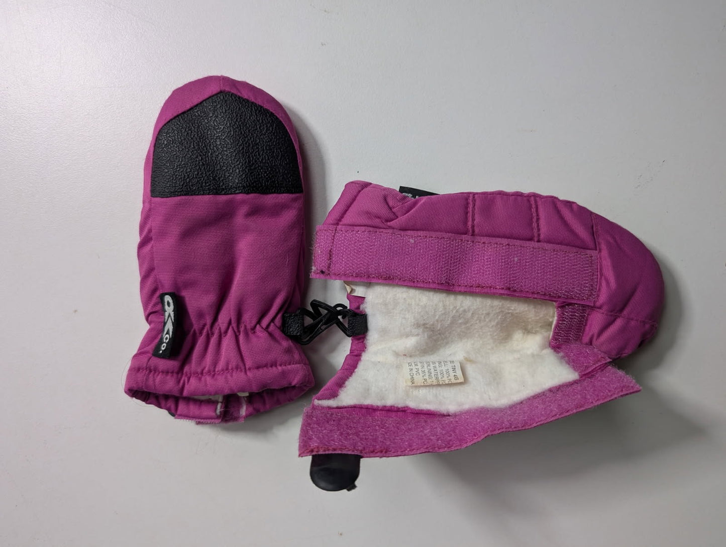 OK Co. Moistureloc Winter Mittens - Pink 4XS Insulation - Image 5