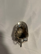Vintage Silver Plated Creamer Pitcher Scalloped Design - Image 5