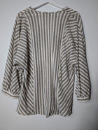 Massimo Dutti Striped Button-Down Blouse Women's XS - Image 5