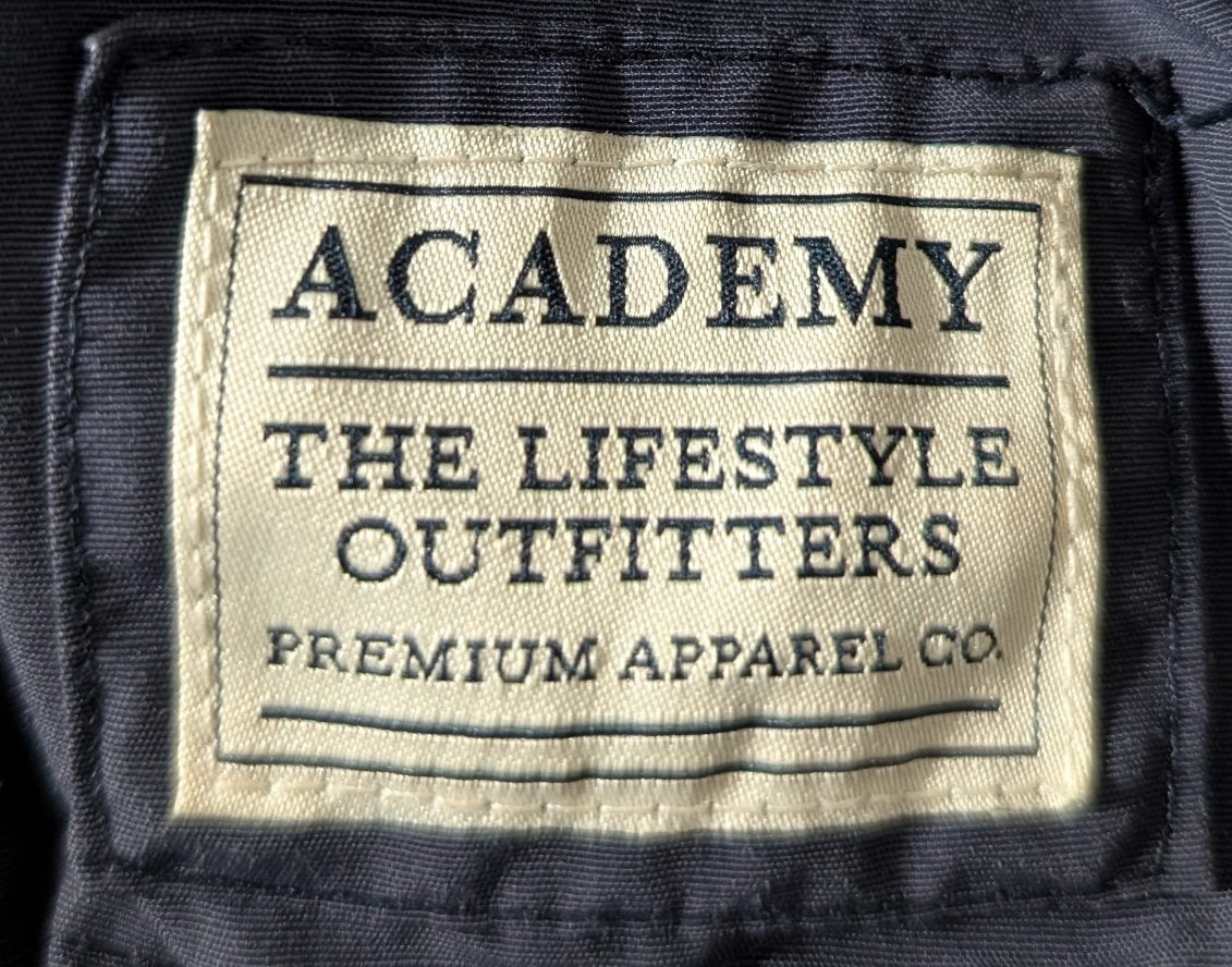 The Academy Brand Men's Lightweight Hooded Windbreaker Jacket - Navy Size Small - Image 5