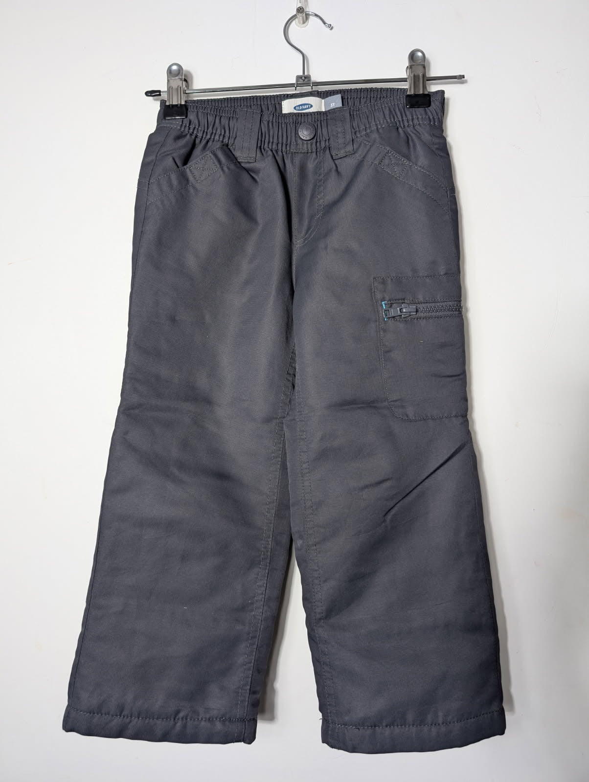 Old Navy Children's Insulated Snow Pants - Charcoal Grey Size 3T - Image 1