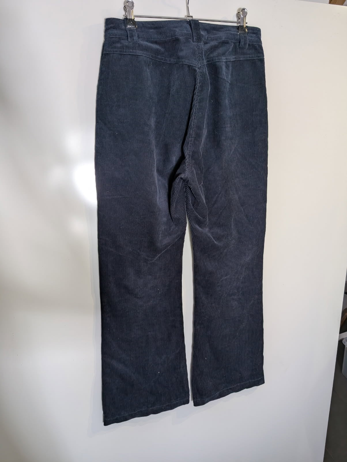 Amelius Corduroy Pants - Navy Blue Women's Size 10 - Image 1
