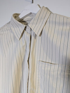 JW Anderson x Uniqlo Striped Cropped Shirt Women's Size 8 - Image 5