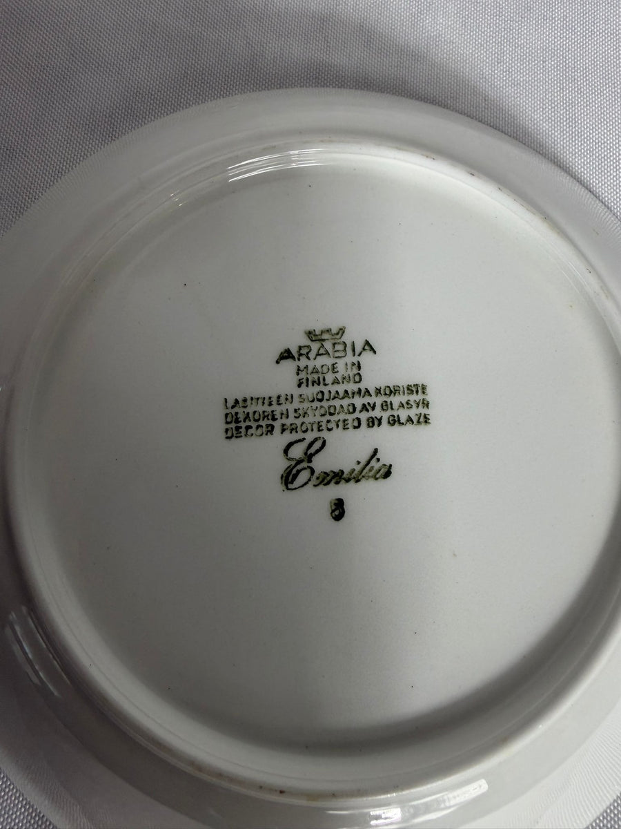 Vintage Arabia Finland Emilia Tea Cup & Saucer Set - 8 Piece Collection - Image 5