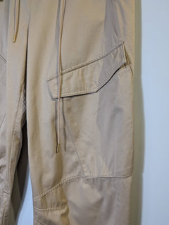 Gior Lee Cargo Trousers Beige Utility Pants - Image 5