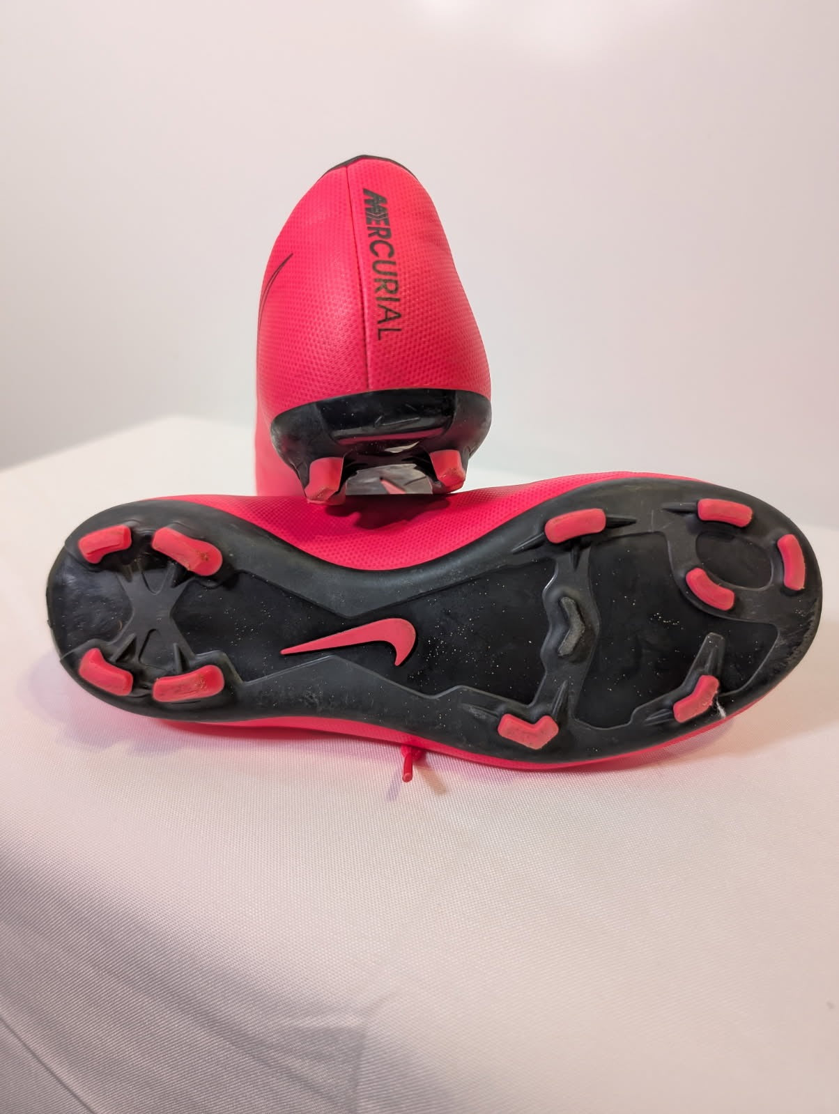 Nike Mercurial Victory IV FG Soccer Cleats Pink/Black - Image 5