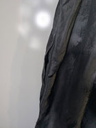Bassike V-Neck Dress Black Linen Blend Size 0 - Image 5