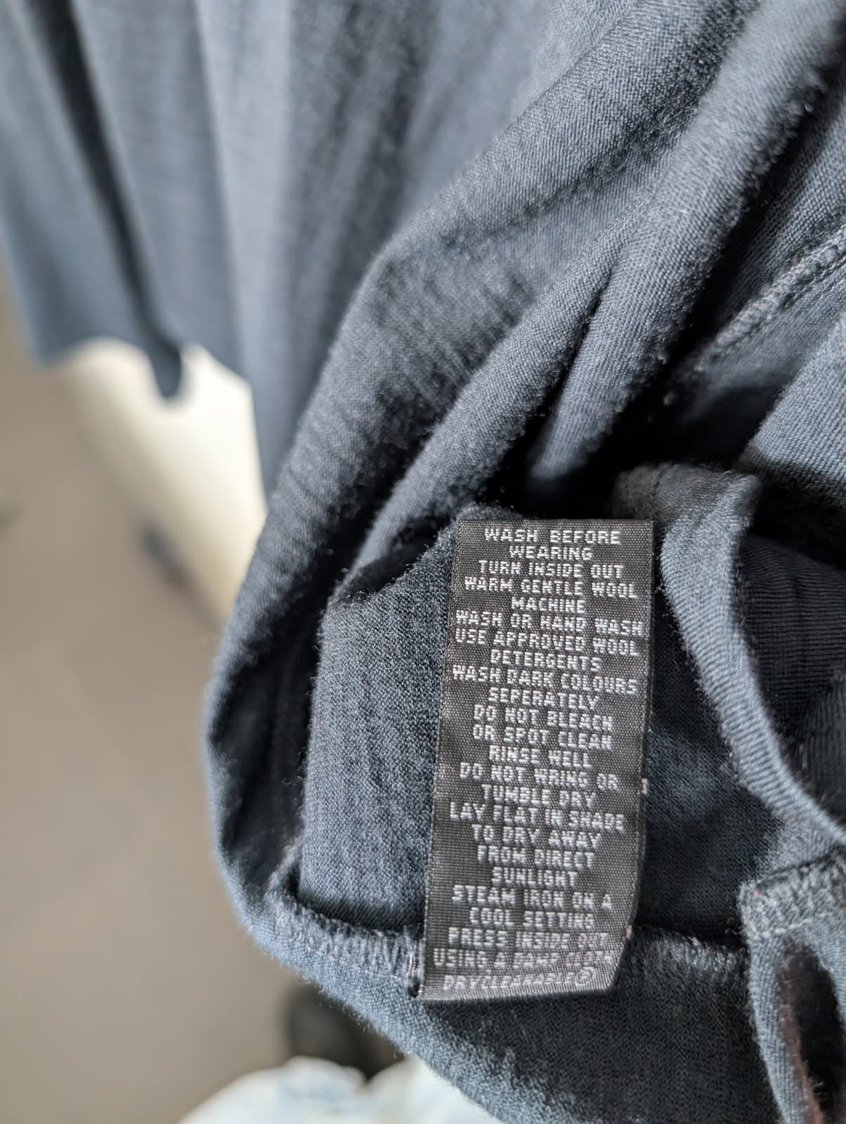 Foil Women's Pure Merino Wool Longline Cardigan Top - Dark Grey XL - Image 6