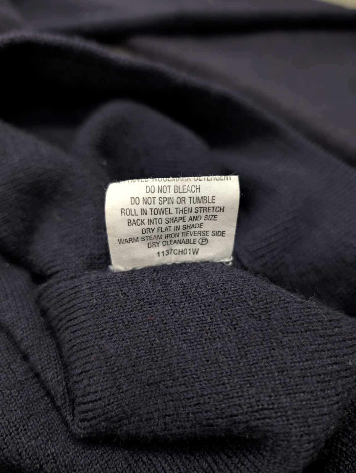 Sovrano Vintage Quarter-Zip Knit Sweater - Pure New Wool with Suede Patches - Image 6