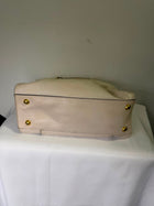 Michael Kors Sutton Medium Satchel Cream Leather Handbag - Image 5