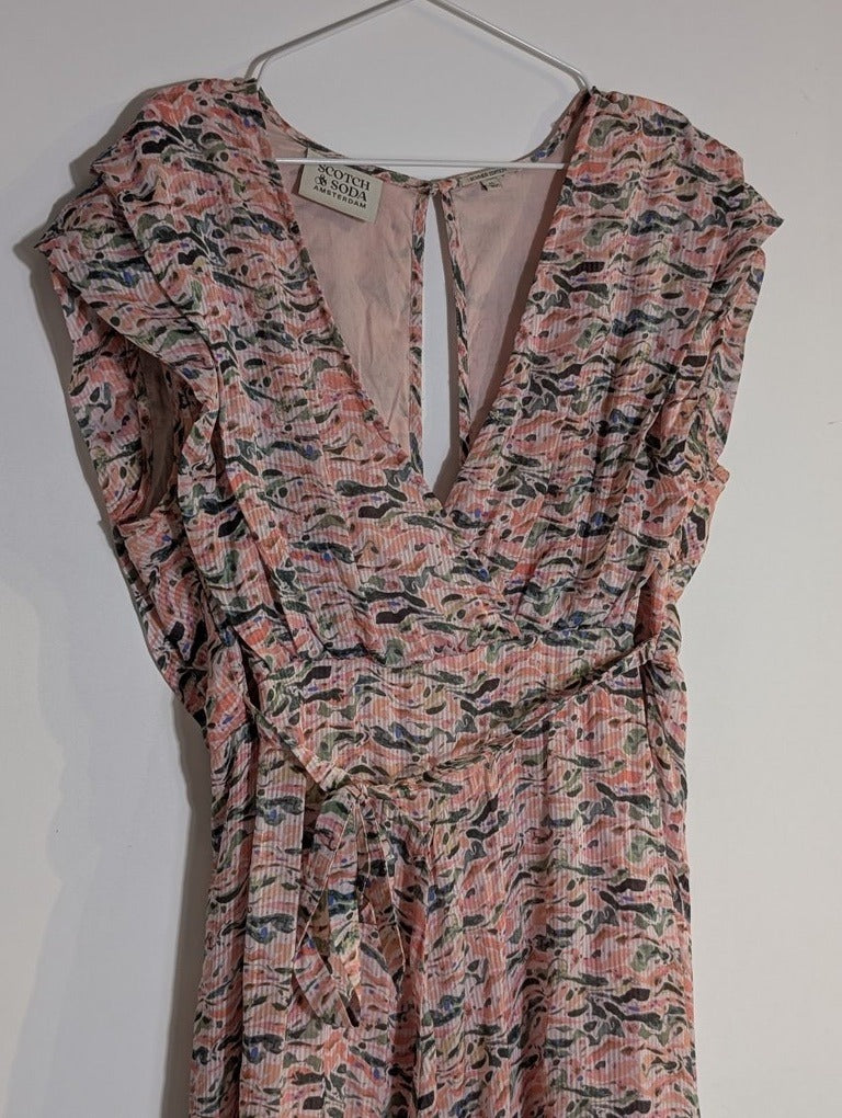 Scotch & Soda Amsterdam Printed Dress - Summer Edition XL - Image 1