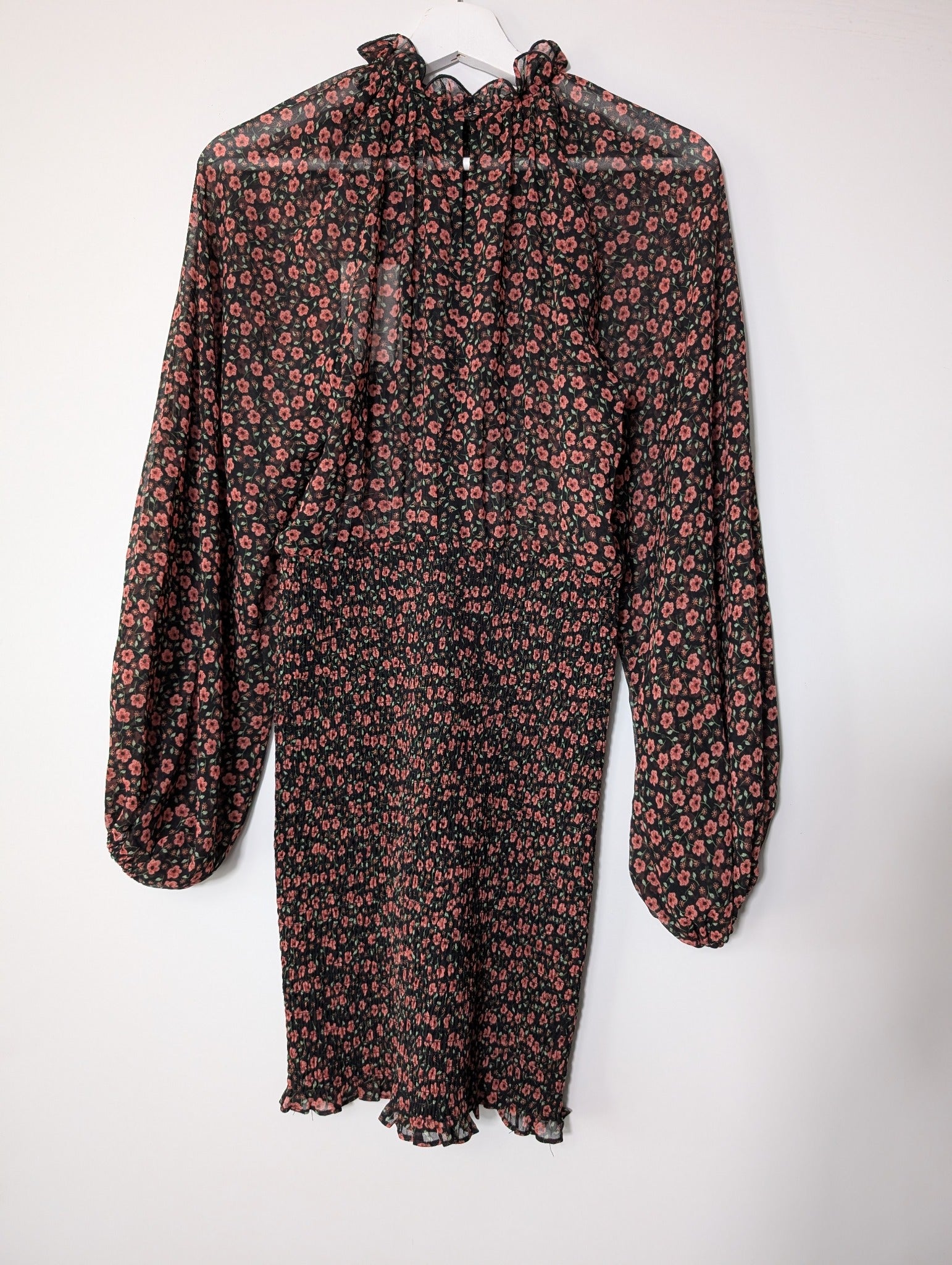 C/MEO Collective Floral Smocked Mini Dress Size XS - Image 5