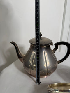Vintage E.P.C. Silver Plated Tea Service Set Hand Fluted British Craftsmanship - Image 8
