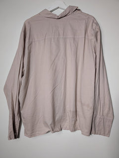 Jac+Jack Long Sleeve Button-Down Shirt Dusty Pink XL - Image 5