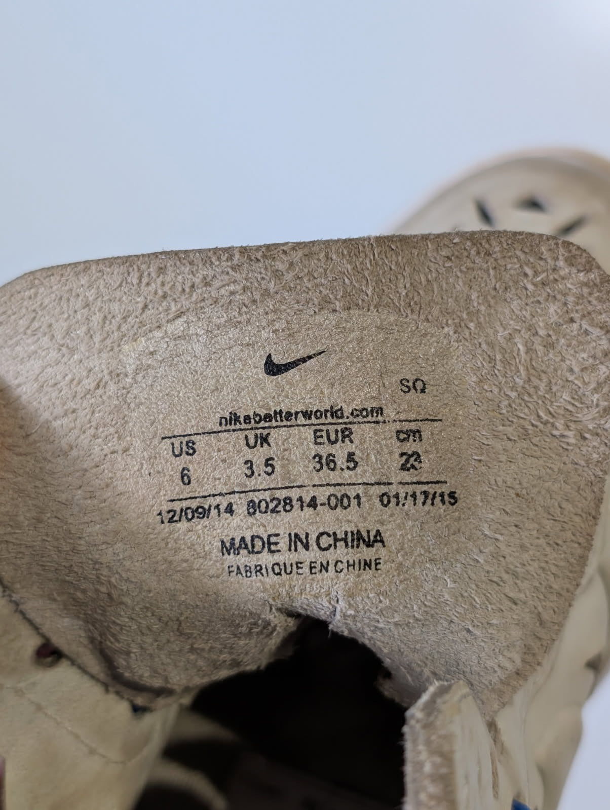 Nike Air Force 1 High '07 LV8 Laser Cut-Out Sneakers White US 6 - Image 2