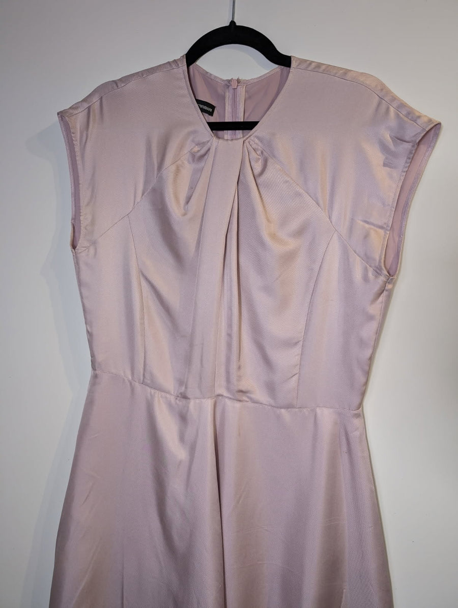 Emporio Armani Midi Dress Blush Pink - Image 4
