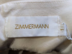 Zimmermann Silk Shaped Wire Drape Dress White Size 1 - Image 5