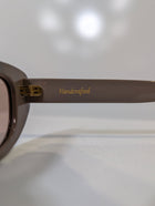 Luv Lou The Gia Sunglasses Brown Handcrafted Acetate Frames - Image 5