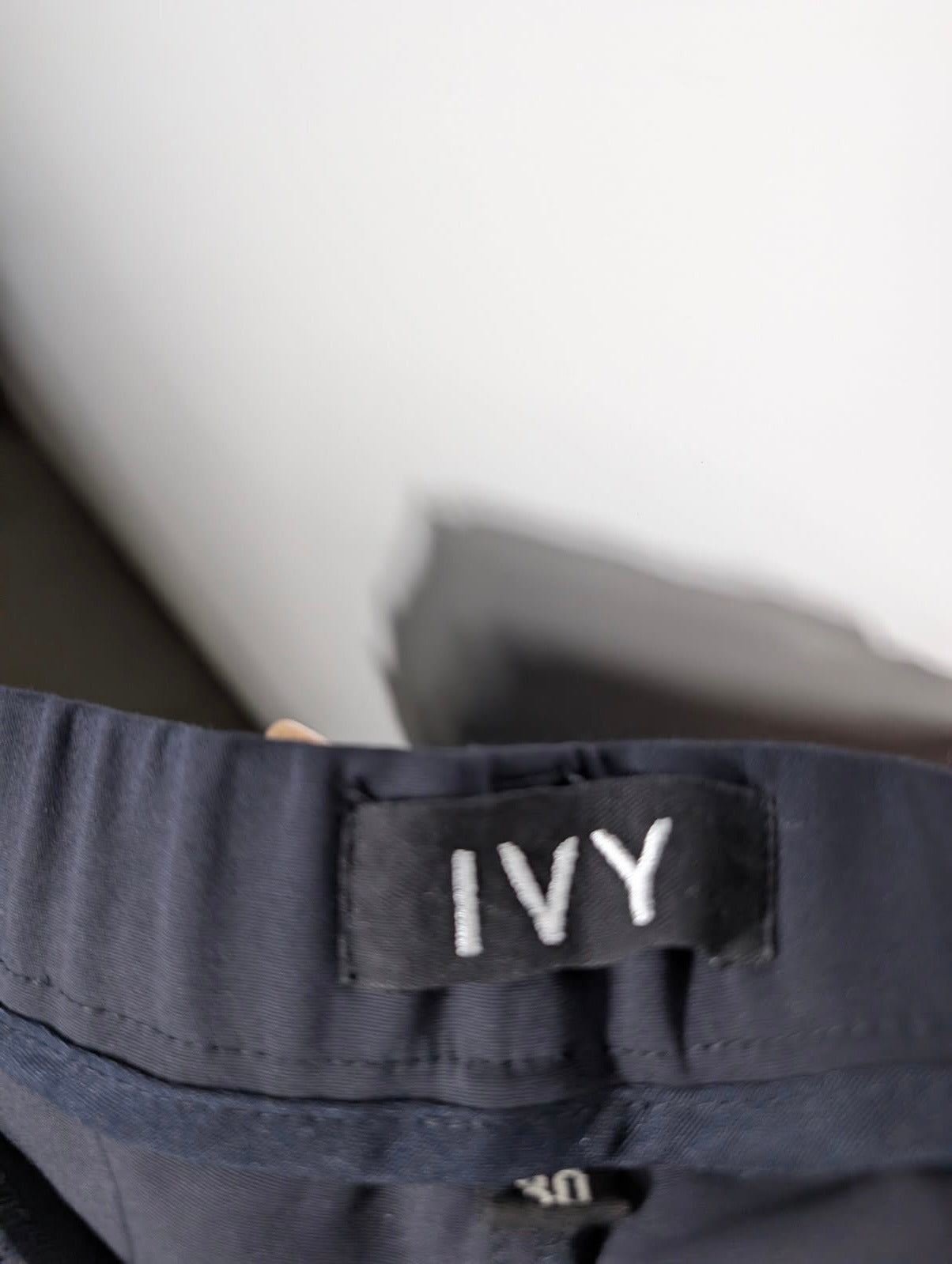 IVY Copenhagen Alice MW Pants Navy Blue Size 30 - Image 5