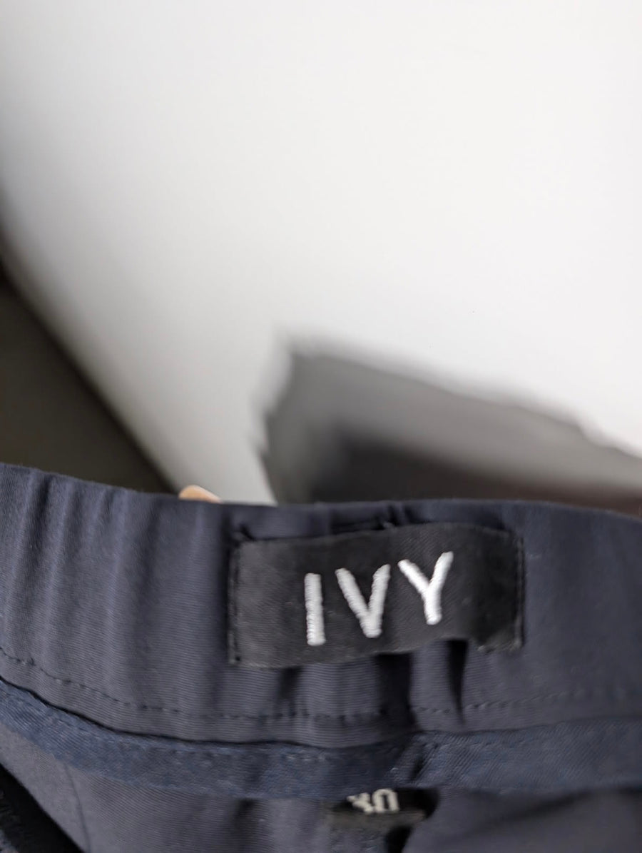 IVY Copenhagen Alice MW Pants Navy Blue Size 30 - Image 5