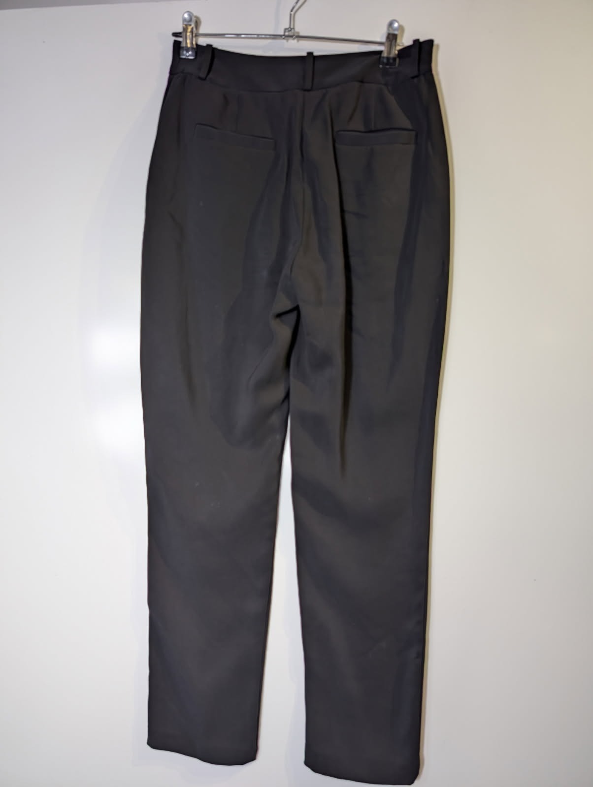 Zimmermann High-Waisted Tapered Trousers Black Size 0 - Image 5