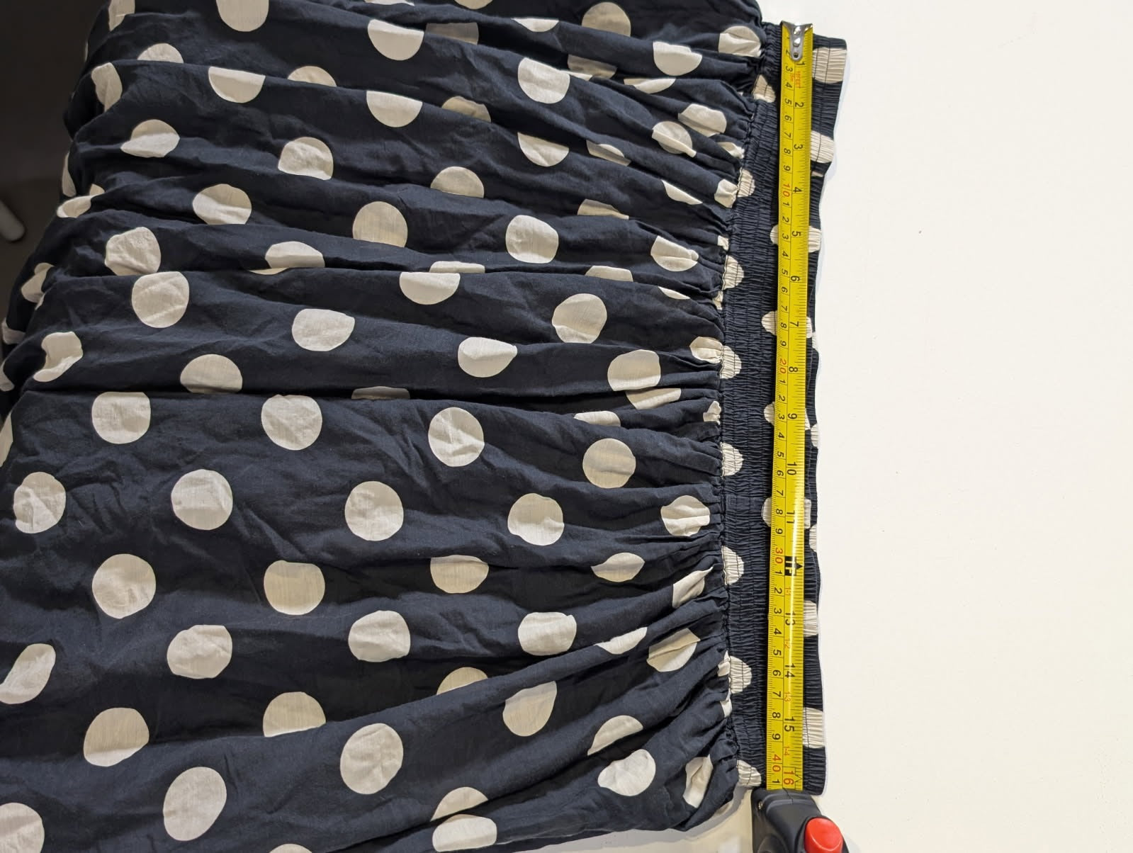 Gorman Cotton Silk Blend Polka Dot Skirt - Black & White - Image 5