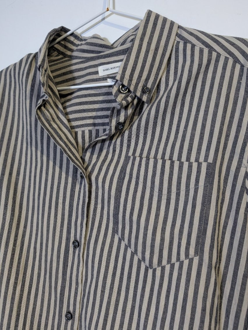 Isabel Marant Étoile Striped Linen Shirt - New With Tags - Image 6