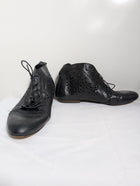 Urge Leather Cutout Ankle Boots Black EU 40 - Image 6
