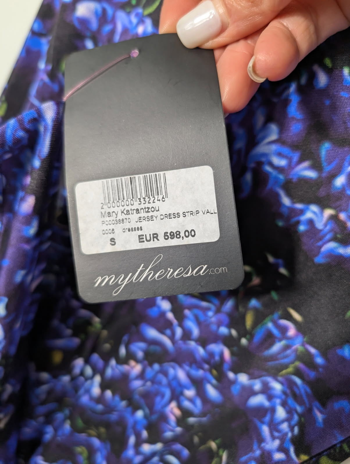 Mary Katrantzou Floral Print Silk Jersey Dress - Size S - Image 5