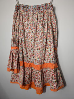 Silvia Tcherassi Pescali Floral Cotton Dress Size S - Image 5