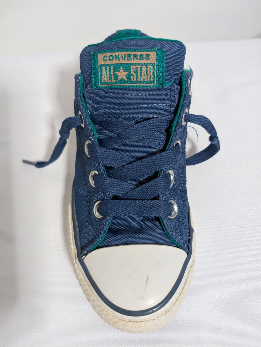 Converse Chuck Taylor All Star Low Top Navy Blue Junior US 1 - Image 5